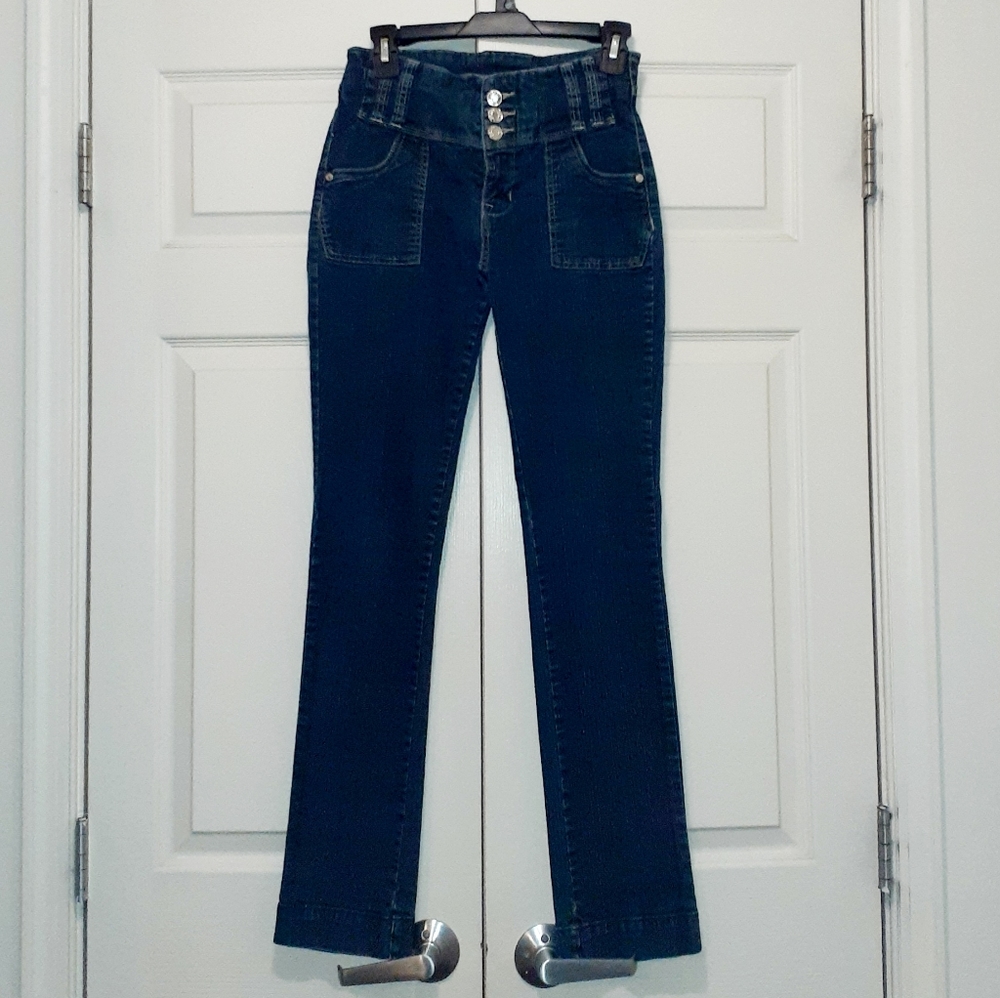 Dark blue High rise jeans